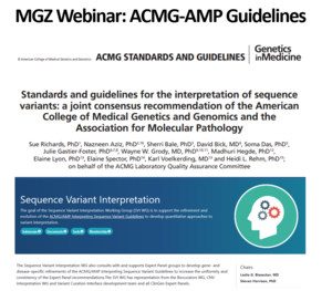 Webinar Variant Interpretation